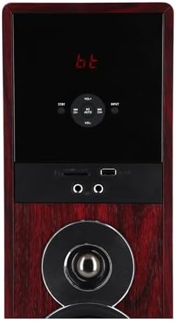 Rockville TM80C Powered Home Theater Tower Speaker System, Cherry Wood, 800W, 8" Subwoofers, Bluetooth, USB/SD Playback, FM Radio, Remote Control, Karaoke Ready, Perfect for Home Entertainment | 800W Peak/200W RMS, Bluetooth, Optical/RCA/Aux Inputs, USB/SD, 8-Band EQ, Dual Mic Inputs, Remote Control : Electronics - Image 3