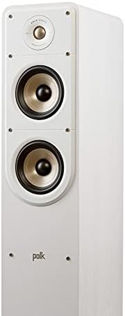 Polk Signature Elite ES50 Tower Speaker - Hi-Res Certified, Dolby Atmos Speakers & DTS:X Compatible, 1" Tweeter & (2) 5.25" Woofers, Power Port Technology for Effortless Bass, Contemporary White : Electronics - Image 10