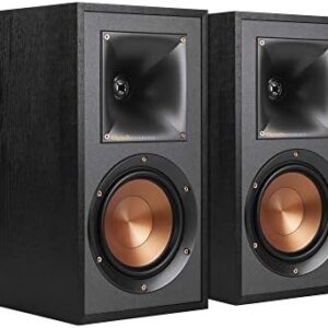 Klipsch R-51M Bookshelf Speaker (Pair), Black : Electronics