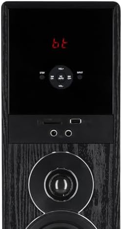 Rockville TM150B Powered Home Theater Tower Speaker System, Black, 1000W, 10" Subwoofers, Bluetooth, USB/SD Playback, FM Radio, Remote Control, Karaoke Ready, Perfect for Home Entertainment | 1000W Peak / 250W RMS, USB/SD Playback, Optical Input, 8-Band EQ, Karaoke Mic Inputs, FM Radio, Remote Control : Electronics - Image 4