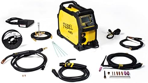 ESAB Rebel EMP 205ic AC/DC Multi-Process MIG/STICK/TIG Welder - - Image 9
