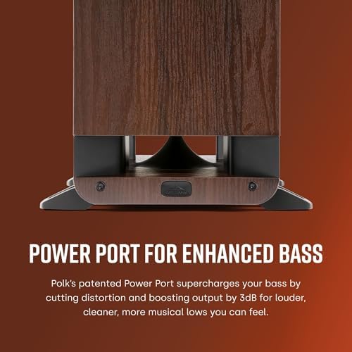 Polk Signature Elite ES50 Tower Speaker - Hi-Res Certified, Dolby Atmos Speakers & DTS:X Compatible, 1" Tweeter & (2) 5.25" Woofers, Power Port Technology for Effortless Bass, Contemporary White : Electronics - Image 17