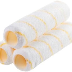 Bates- Paint Roller Covers, 9 Inch, 3 Pack, 3/8" Nap | Replacement Paint Roller Sleeves for Walls Cabinets Trim & Doors Smooth Rolling Fits 9" Small Roller Frames : Tools & Home Improvement