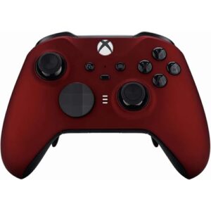 Custom Controllerzz Elite Series 2 Controller Compatible With Xbox One, Xbox Series S and Xbox Series X (Red) : Video Games